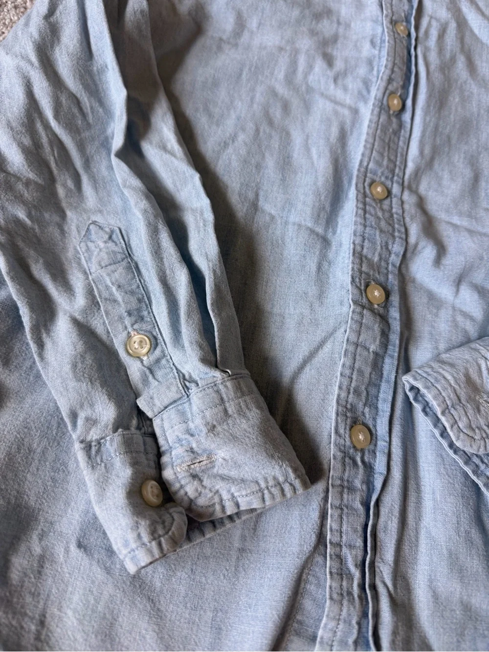 Ralph Lauren Light Blue Button-Down Oxford Shirt